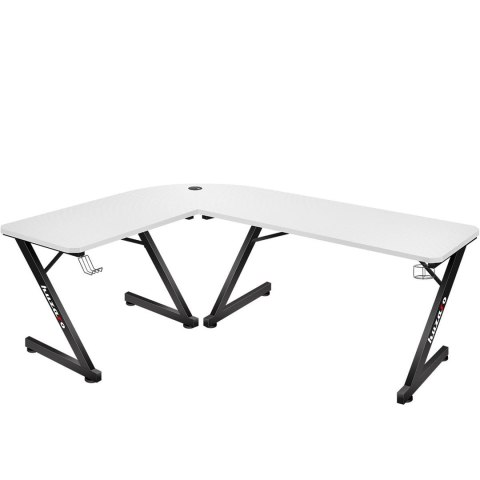 Biurko gamingowe Huzaro Hero 7.0 White (OUTLET)