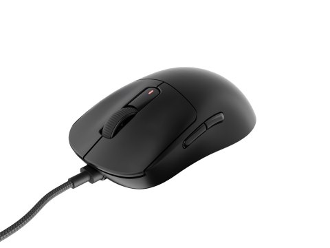 Mysz dla graczy Fury Tanto T4 12000DPI RGB czarna gamingowa przewodowa