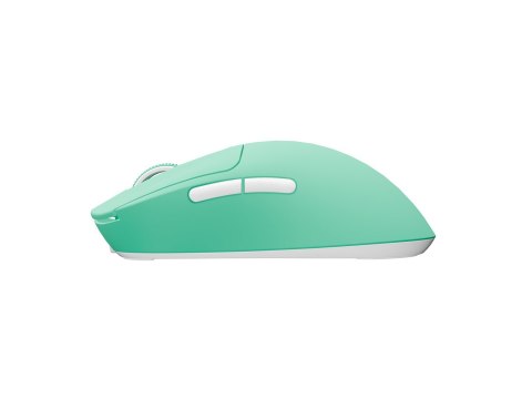 Mysz dla graczy Fury Tanto T4 12000DPI RGB miętowa gamingowa bezprzewodowa