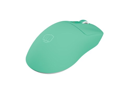 Mysz dla graczy Fury Tanto T4 12000DPI RGB miętowa gamingowa bezprzewodowa