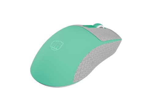 Mysz dla graczy Fury Tanto T4 12000DPI RGB miętowa gamingowa bezprzewodowa