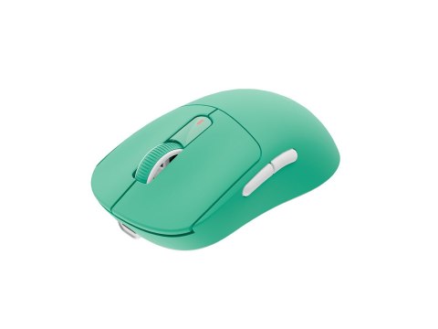 Mysz dla graczy Fury Tanto T4 12000DPI RGB miętowa gamingowa bezprzewodowa