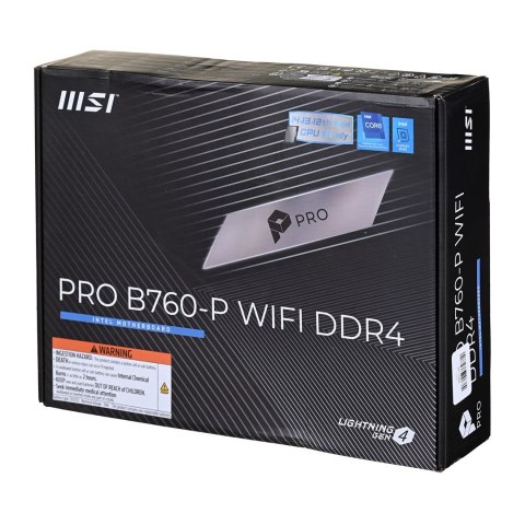 Płyta główna MSI PRO B760-P WIFI DDR4 (OUTLET)