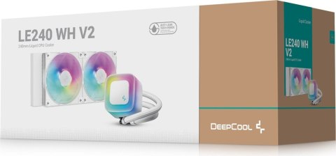 Chłodzenie wodne DeepCool LE240 WH V2
