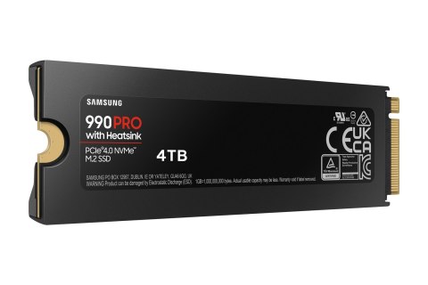 Dysk SSD Samsung PCIE G4 M.2 NVME 4TB W/HS/990 PRO