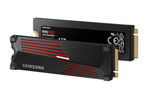 Dysk SSD Samsung PCIE G4 M.2 NVME 4TB W/HS/990 PRO