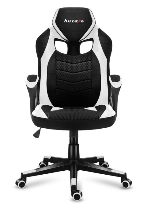 Fotel gamingowy Huzaro Force 2.5 White Mesh (OUTLET)