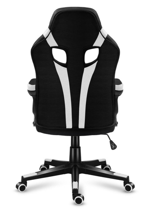 Fotel gamingowy Huzaro Force 2.5 White Mesh (OUTLET)