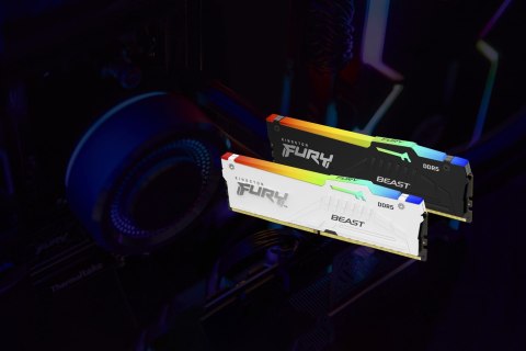 KINGSTON DDR5 16GB 6000MT/s CL30 DIMM (Kit of 2) FURY Beast RGB EXPO