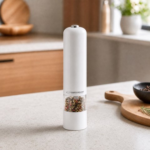Młynek do pieprzu Esperanza Malabar EKP001W (kolor biały)