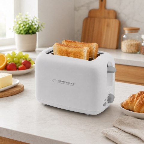 Toster Esperanza Ciabatta EKT002 (600W; kolor biały)