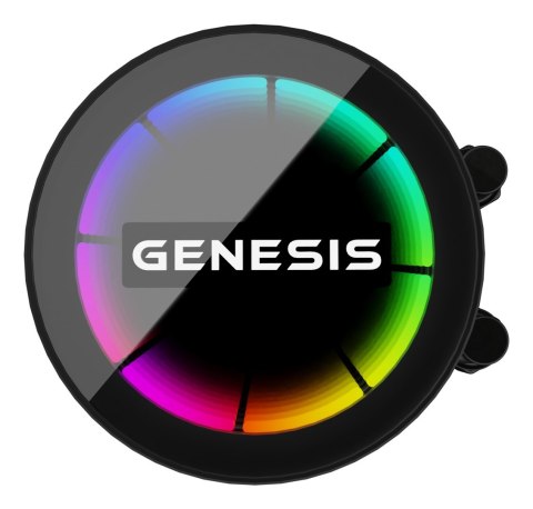GENESIS CHŁODZENIE WODNE HYDRIA 240 ARGB CZARNE