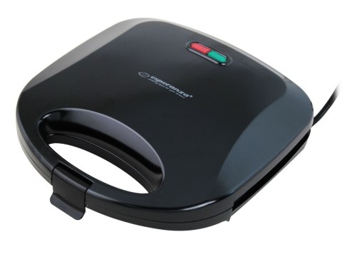 Gofrownica Esperanza BLUEBERRY EKT008 (1000W; kolor czarny)
