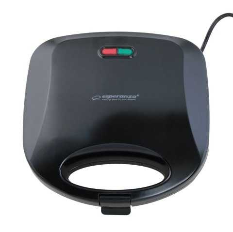 Gofrownica Esperanza BLUEBERRY EKT008 (1000W; kolor czarny)