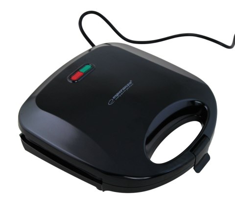 Gofrownica Esperanza BLUEBERRY EKT008 (1000W; kolor czarny)