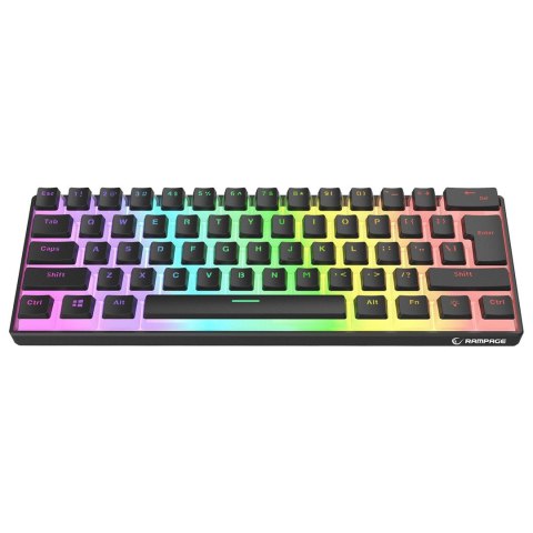 RAMPAGE KLAWIATURA MECHANICZNA RADIANT K11 PUDDING