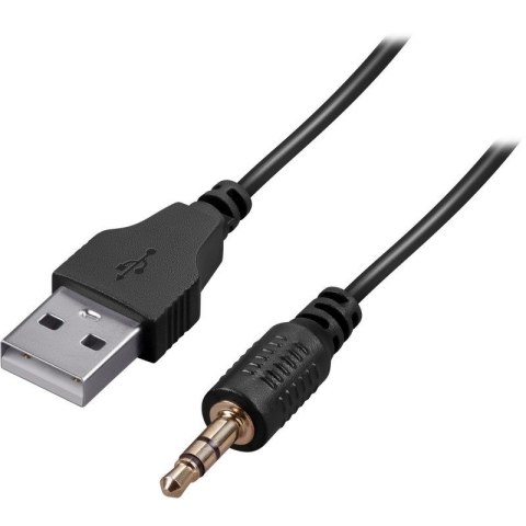 DEFENDER GLOSNIKI PC J5 2.0 6W LED USB CZARNE 65965