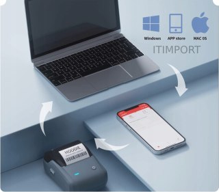 Drukarka Etykiet Nimbot B1 PRO granatowy