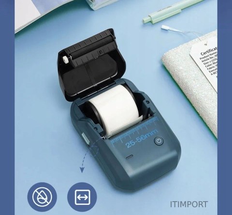 Drukarka Etykiet Nimbot B1 PRO granatowy