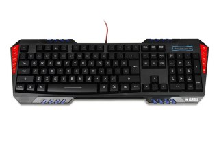 Klawiatura IBOX INFERNO IKS855 (USB 3.0; (EN); kolor czarny)