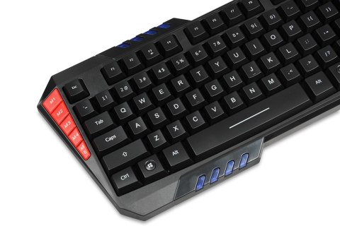 Klawiatura IBOX INFERNO IKS855 (USB 3.0; (EN); kolor czarny)