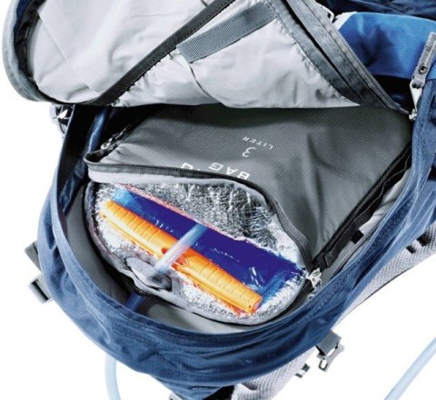 Pokrowiec termiczny na bukłak Deuter Streamer Thermo Bag 3.0L, czarny
