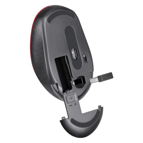 DEFENDER MYSZ AURIS MB-027 RF SILENT CZERWONA OPTICAL 52026