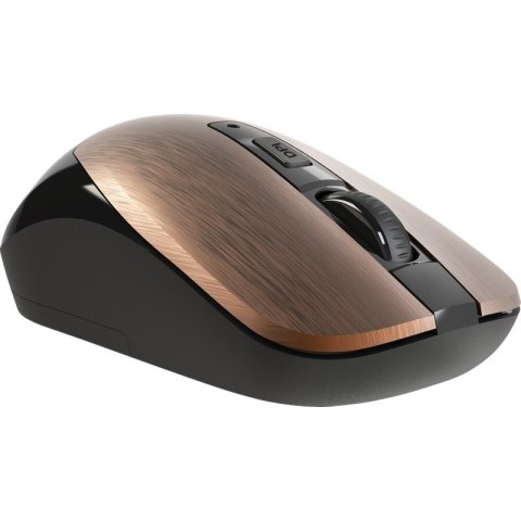 DEFENDER MYSZ BEZPRZEWODOWA WAVE MM-995 RF SILENT CLICK BRĄZOWA 52992