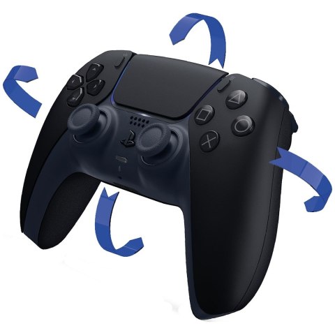 Kontroler bezprzewodowy PS5 SONY DualSense Midnight Black +kabel USB (OUTLET)